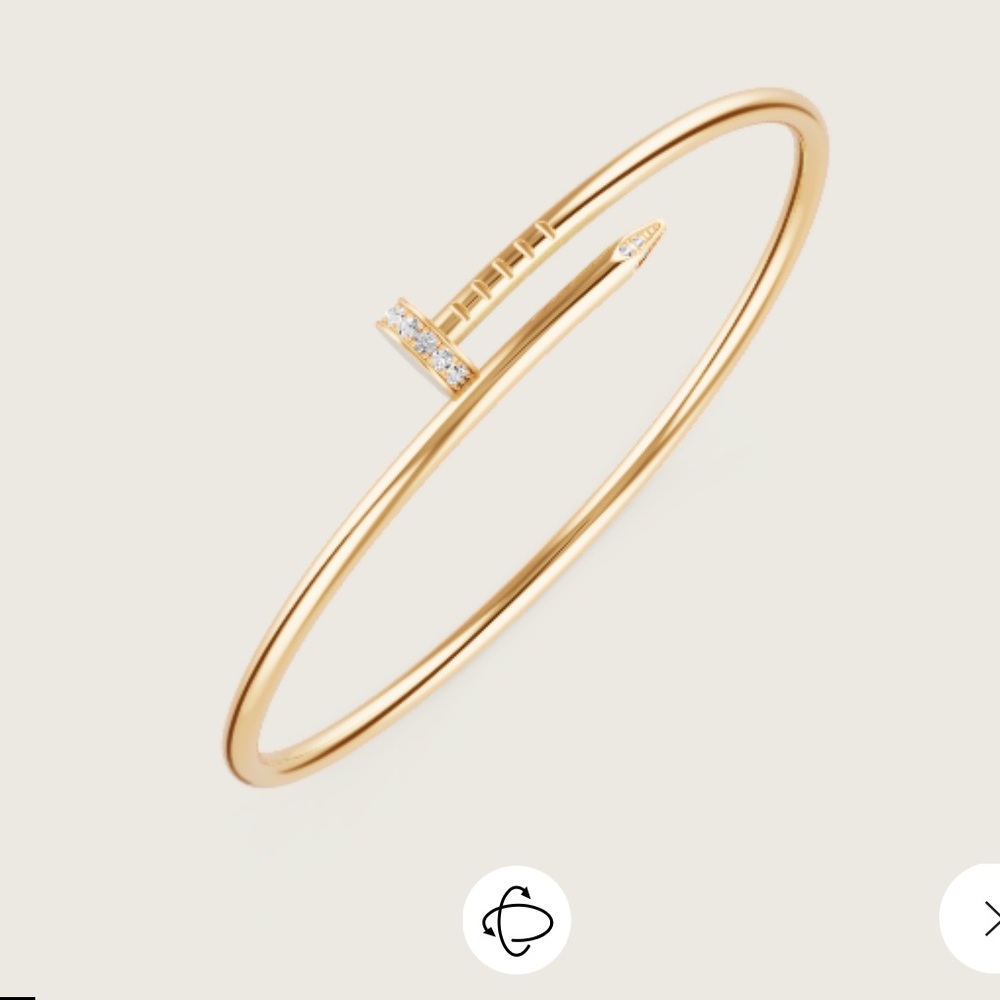 Cartier nail bracelet. My ex got it for me and is evil so I’m selling it.